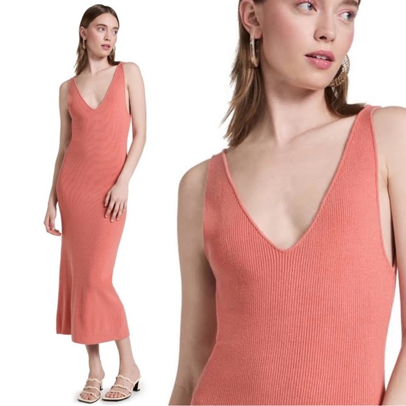 NWT Free People Beach Daniela Dress in Coral - Picture 8 of 12